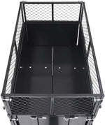 Remolque basculante genérico para cortacésped, capacidad de carga de 150 kg, jardinería, accesorios de jardinería, 92449