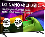 LG 43UA73006LA - TV 43", UHD 4K, WebOS 25, IA Ultimate, HDR10 Pro, Super Escalado, Dolby Digital Plus, Google Assistant, Negro