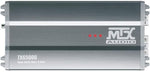Amplificador monobloque Clase D MTX TX6500D de 12 V, 1 x 500 W RMS, en aluminio