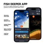 Deeper Smart Sonar Pro+ 2 buscador de peces con ecosonda y profundímetro, transmisor GPS para kayak, embarcación o pesca en hielo, incl. aplicación