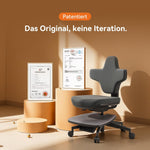 Newtral Stehpult-Stuhl, Standing Mate-Sitz für Sitz-Steh-Wechsel, ergonomischer Anlehn-Hocker mit Anti-Ermüdungsmatte, Stehpult-Hocker, Pferdesattel-Stuhl, höhenverstellbarer Homeoffice-Haltungssitz