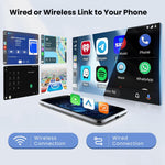 Autorradio Android 15 de 2+64GB para Renault Megane 3 2009-2014, Radio con pantalla táctil de 9 pulgadas, Carplay y Android Auto inalámbricos, Hikity, Bluetooth, Estéreo, WiFi, RDS, USB + Cámara de visión trasera