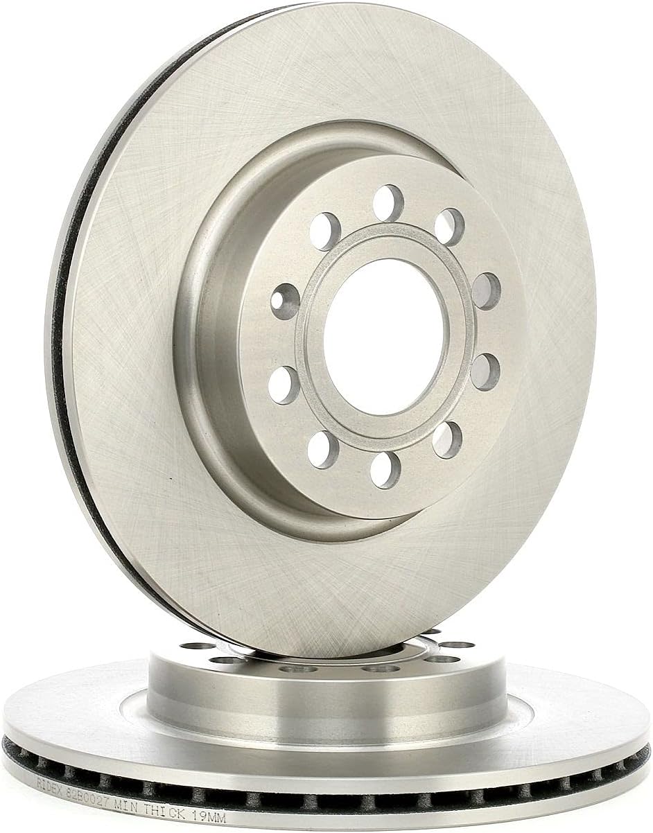 Juego de frenos RIDEX - Discos y pastillas de freno Eje trasero Eje delantero Ø253 280 mm macizo ventilado internamente para VW Golf VII 3/5 puertas (5G1, BQ1, BE1, BE2) Golf VI 3/5 puertas (5K1)