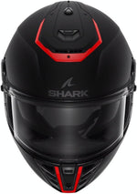 SHARK, Casco de moto integral SPARTAN RS BLANK SP Negro / Rojo KOK, XXL