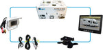 BEEPER Cámara de visión trasera para autocaravana, 7 pulgadas, cámara blanca RWEC79X
