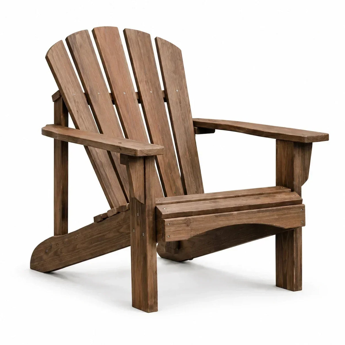Silla Adirondack de madera de pino