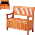 VEVOR Gartenbank, Truhenbank mit Stauraum, Aufbewahrungsbank, Tragkraft bis zu 328 kg, Gartensitzgelegenheit & Veranda-Dekoration, für Terrasse, Garten, Balkon, 106,5x58,5x90,1 cm